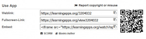 LearningApp QR bērniem