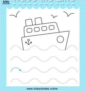 Screenshot 2022-02-19 at 18-08-05 Free - Printable Trace The lines Worksheet For Preschool ⋆ Kids Activities