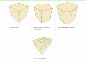 Screenshot MakerCase – Easy Laser Cut Case Design