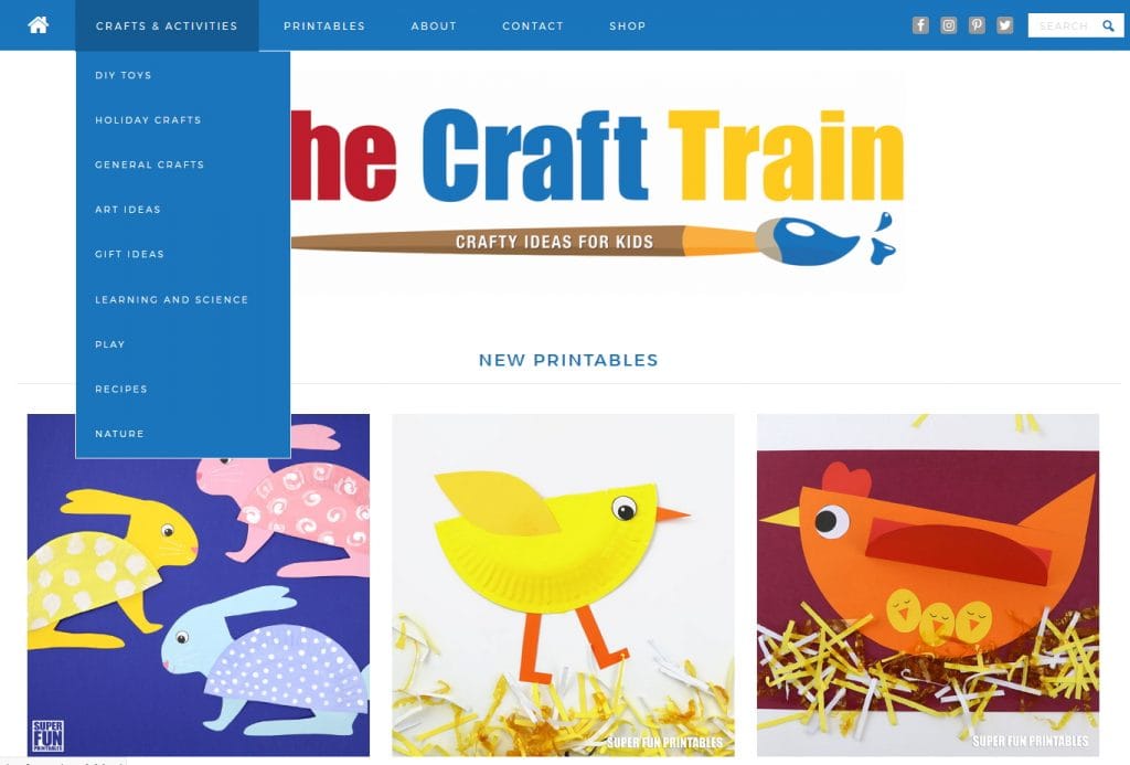 The Craft Train bērniem