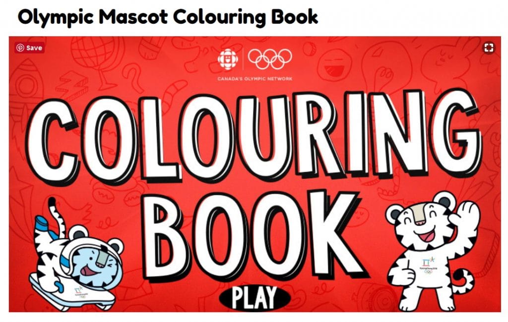 olimpic coloring